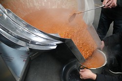 花生辣酱调料搅拌锅